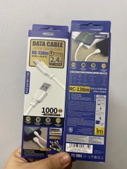 Cáp sạc nhanh samsung REMAX RC-138m chui MICRO chính hãng [BH 1 năm]