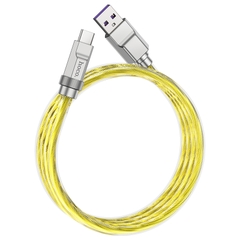 Cáp sạc nhanh 100w HOCO U113 (a-c 1m) (usb ra type-c) chính hãng [BH 1 năm]