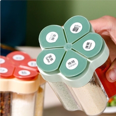 Hộp hủ đựng gia vị hình hoa siêu đẹp [TEST] / pktn sale