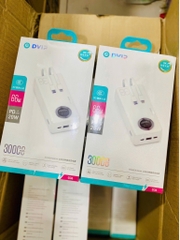 Pin sạc nhanh 66W DVIP DV- G36 30.000mAh có màn hình hiển thị % pin kèm 2 cáp liền thân [BH: 6 THÁNG]