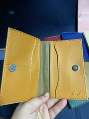 Bóp ví da 5 ngăn đựng hộ chiếu passport, cccd, cmnd, thẻ atm, đựng giấy tờ nhiều màu / pktn sale