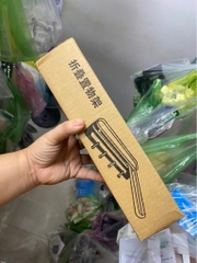 Kệ nhựa gác dép dán tường gấp gọn tiện lợi, kèm 4 móc treo chìa khoá, vật dụng