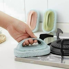 Bàn chải vệ sinh bếp gas, lavabo BC24 có tay cầm tiện lợi [BH: NONE] / pktn sale