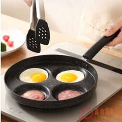 Chảo chiên trứng tạo hình 4 ngăn tiện lợi [BH: NONE]