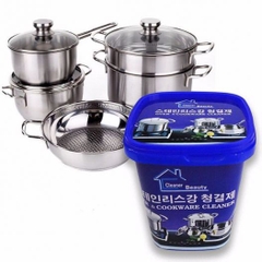 Kem Tẩy trắng Xoong Nồi Và Đồ Gia Dụng Hàn Quốc Hộp Xanh