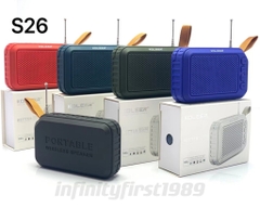 Loa bluetooth 5.0 KOLEER S26 wireless portable speaker chính hãng [BH 6 tháng]