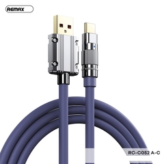 Cáp sạc nhanh 66W REMAX RC-C052 (u-c) Usb ra Type-C chính hãng [BH 1 năm]
