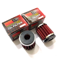 Lọc dầu, lọc nhớt thép K&N dùng cho xe Yamaha, Exciter, Sirius, Jupiter