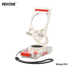 Loa bluetooth WEKOME D18 kiêm giá đỡ điện thoại chính hãng [BH 1 năm]