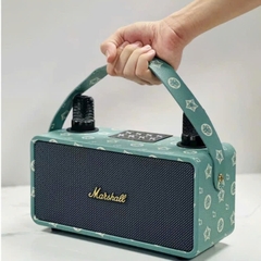 Loa bluetooth karaoke Marshall M-28, tặng kèm 2 micro [BH: 6 THÁNG]