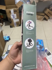 GIÁ ĐỠ ĐIỆN THOẠI 3 CHÂN FLEXIBLE TRIPOD EP-10 TRIPODS XOAY 360 ĐỘ KIỂU DÁNG BẠCH TUỘC