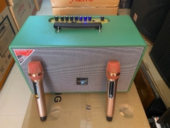 Loa xách tay SoundBox F999 bass 25 chính hãng kèm 2 micro không dây [BH 6 tháng]