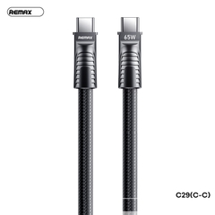 Cáp ngắn sạc nhanh 65W REMAX C29 (c-c) Type C ra Type C dài 0.3M chính hãng [BH: 1 NĂM]