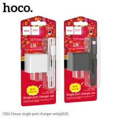 Bộ Sạc HOCO CS11 cho ip cổng Lightning 2.1A Chính Hãng [BH 1 NĂM]
