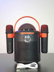 Loa xách tay Bluetooth Karaoke Y11 MINI kèm 2 micro có đèn led [BH 6 THÁNG]