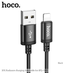 Cáp sạc Hoco X91cho iP cổng Lightning 3M chính hãng [BH: 1 NĂM]