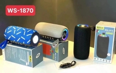 Loa bluetooth WS 1870 Có Đèn Pin Kèm Led Khi Phát Nhạc [BH 6 THÁNG]