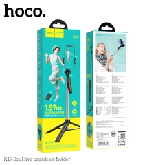 Gậy chụp hình kiêm giá đỡ điiện thoại Hoco K19