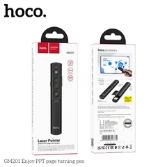 Bút điều khiển từ xa không dây Bluetooth lật trang PPT Hoco GM201 chính hãng [BH 1 năm]