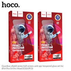 1 hộp 10 miếng kính cường lực chống nhìn trộm Hoco G15 full màn hình (TỪ IP X đến 15PROMAX)[BH: NONE]
