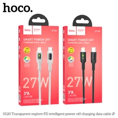 Cáp Sạc Nhanh 27W HOCO U120 cho Iphone Type C ra iPhone Lightning (c-l) Chính Hãng [BH 1 NĂM]