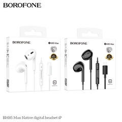Tai nghe có dây lightning Borofone BM85 Max chui iPhone dài 1m2 chính hãng [BH 1 NĂM]