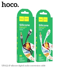 Cáp chuyển đổi âm thanh kỹ thuật số silicone UPA22 iPhone ra 3.5mm chính hãng [BH: 1 NĂM]