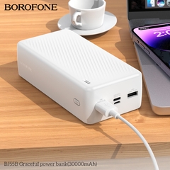 Pin sạc dự phòng Borofone BJ55B 30.000mAh chính hãng [BH: 1 NĂM]