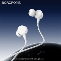 Tai nghe có dây 3.5 BOROFONE BM94 có microphone jack 3.5mm chính hãng [ BH 1 NĂM]