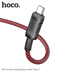 Cáp sạc truyền dữ liệu Hoco X94 cổng USB ra Type C 3A dài 1M chính hãng [BH 1 NĂM]