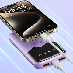 Pin sạc nhanh 22.5w Wekome WP-43 10.000mAh dự phòng có màn hình hiển thị % pin [BH: 1 năm]