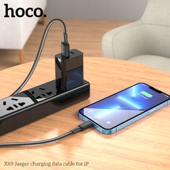 Cáp sạc dây dù Hoco X69 iPhone 2.4A 1M chính hãng [BH: 1 năm]