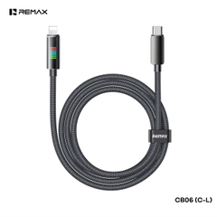 Cáp sạc nhanh REMAX CB06 [C-L] Cáp Type C ra Lightning PD 30W dài 1m2 chính hãng