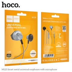 Tai nghe có dây 3.5 nhét tai HOCO M125 có Micro dài 1m2 chính hãng [BH 1 năm]
