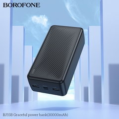 Pin sạc dự phòng Borofone BJ55B 30.000mAh chính hãng [BH: 1 NĂM]