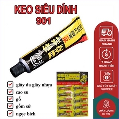 Keo dán 901 sửa chữa giày dép bóp ví thần thánh (1 tuýp 15gram)