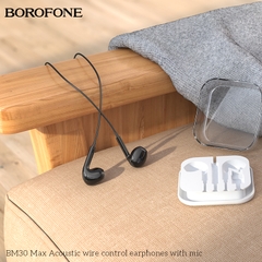 Tai nghe có dây 3.5 BOROFONE BM30 Max có microphone chính hãng [ BH 1 NĂM]