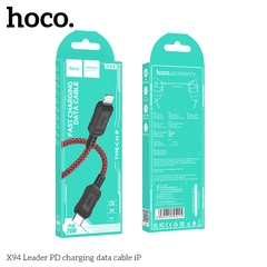 Cáp sạc nhanh 20w HOCO X94 (c-l) 1m - type c ra iphone lightning chính hãng [BH 1 năm]