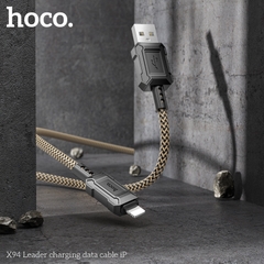 Cáp sạc truyền dữ liệu Hoco X94 cổng USB ra iPhone Lightning 2.4A dài 1M chính hãng [BH 1 NĂM]