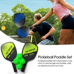 Bộ vợt Pickleball kèm 4 bóng Kesika m/ XS Sportster có túi đựng [BH: None]