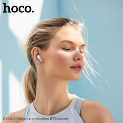 Tai nghe bluetooth HOCO EW202 True wireless V5.4 35mAh/350mAh kiểu dáng AIRPODS chính hãng [BH 1 năm]