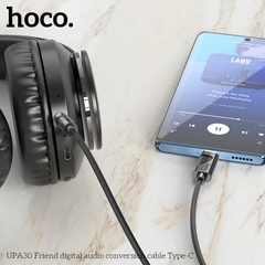 Cáp chuyển đổi âm thanh Hoco UPA30 Type C to 3.5mm chính hãng [BH 1 năm]