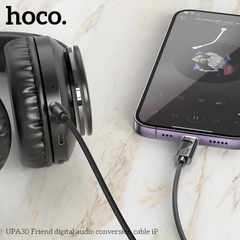 Cáp chuyển đổi âm thanh Hoco UPA30 iPhone to 3.5mm chính hãng [BH 1 năm]