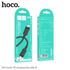 Cáp sạc nhanh 20w HOCO X94 (c-l) 1m - type c ra iphone lightning chính hãng [BH 1 năm]