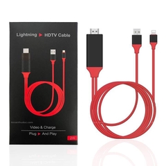 Cáp chuyển HDMI Lighting to HDTV Cable kết nối Tivi cho iPhone iPad loại 1 FUll HD 1080 dài 2M [BH 3 tháng] / pktn sale