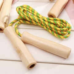 Dây nhảy tập thể dụng, dây nhảy dây cán gỗ