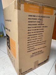 Loa kéo hát karaoke 3 tấc SOUNDBOX GL-1215 2 micro không dây chính hãng [BH: 1 năm]