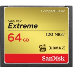 Thẻ nhớ máy ảnh Sandisk Extreme UDMA 7 64GB 120mb/s chính hãng [BH: 2 NĂM]