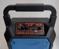 Loa bluetooth karaoke Kiomic K68 tặng kèm 1 micro không dây xách tay chính hãng [BH 6 tháng]