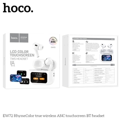 Tai nghe bluetooth HOCO màn hình cảm ứng EW72 (ANC) true wireless airpods chính hãng [BH: 1 NĂM]